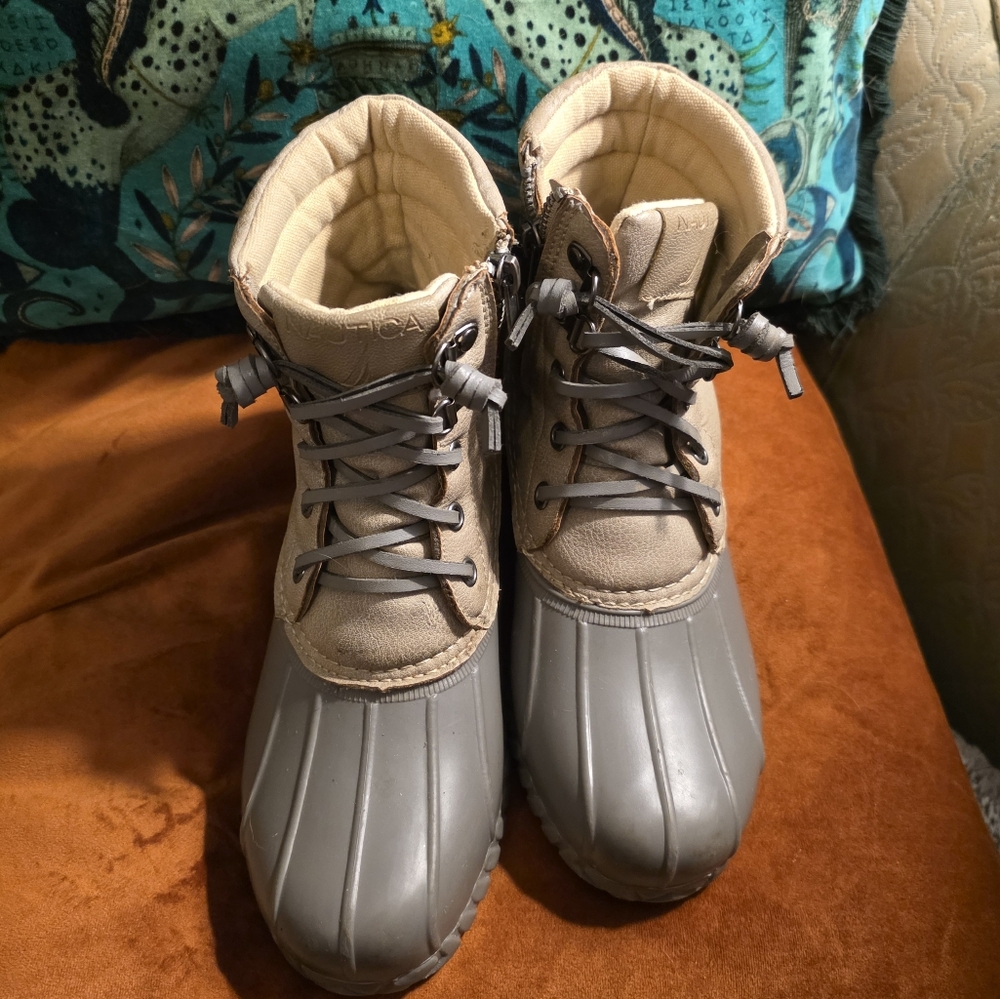 NAUTICA duck Boots with Zip Side
